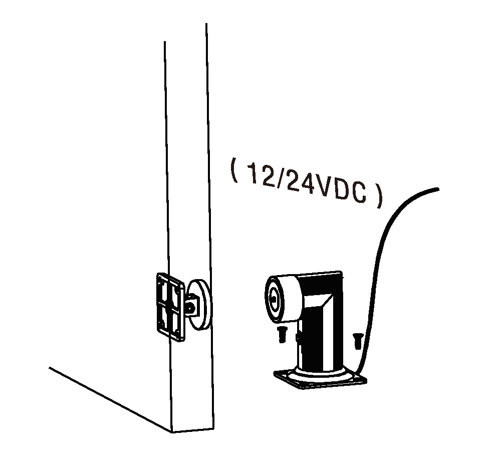 180KG大吸力電磁釋放器 GHL-500 船用重型防火門電磁門吸 金捍力