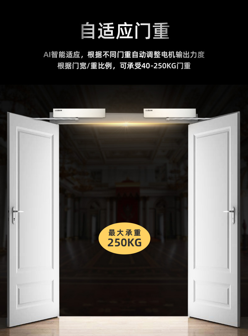 自適應(yīng)門重，最大承重250KG