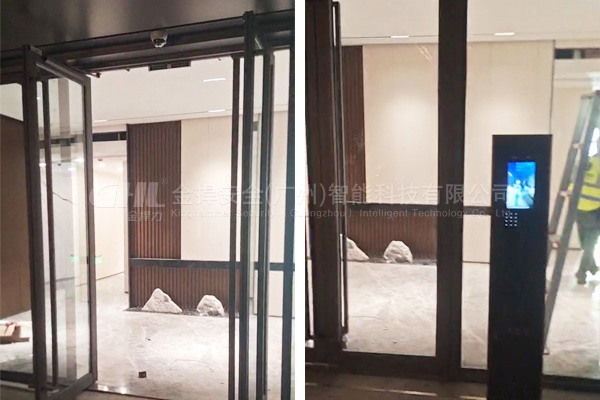 自動平開門機聯(lián)動門禁可視對講系統(tǒng) 自動平開門機聯(lián)動門禁可視對講系統(tǒng)