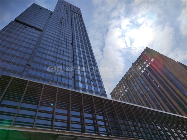 消防樓梯疏散門語音報(bào)警推桿鎖搭配雙門器·廣州復(fù)星國(guó)際中心