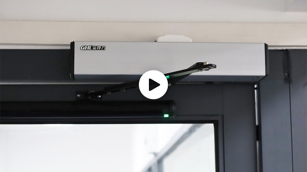 金捍力上置橫裝自動(dòng)平開門機(jī)電動(dòng)閉門器安裝視頻教程