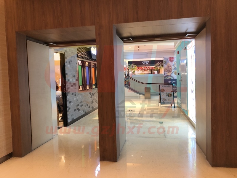 有了電磁釋放器，廣州萬菱匯就是這么任性開門迎客來