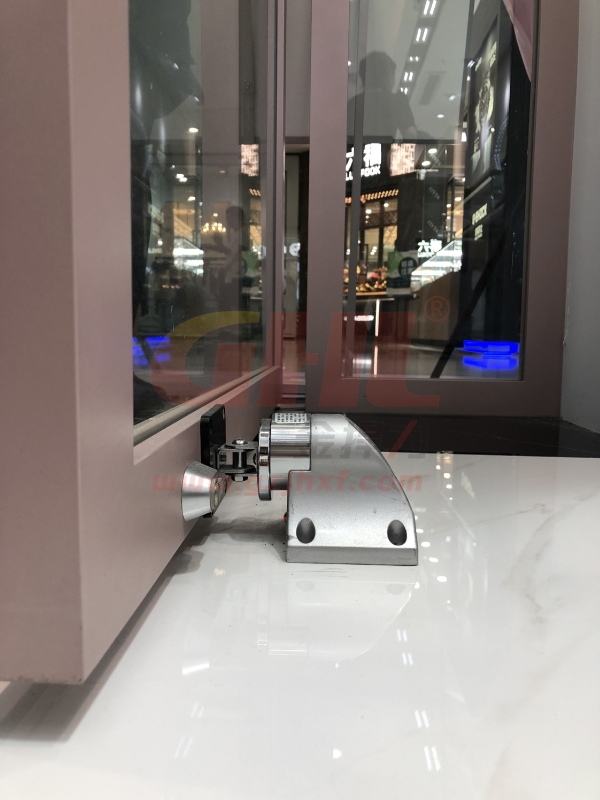 地裝金捍力玻璃門電磁門吸