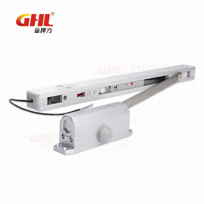溫電雙控消防聯(lián)動電動閉門器 1mA微功耗 斷電釋放型 金捍力