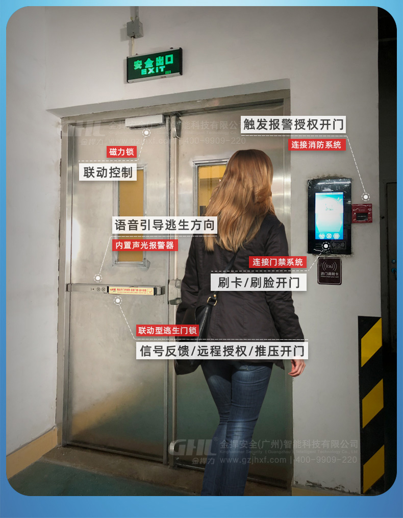 聯(lián)動型逃生門鎖系統(tǒng)現(xiàn)場安裝解析