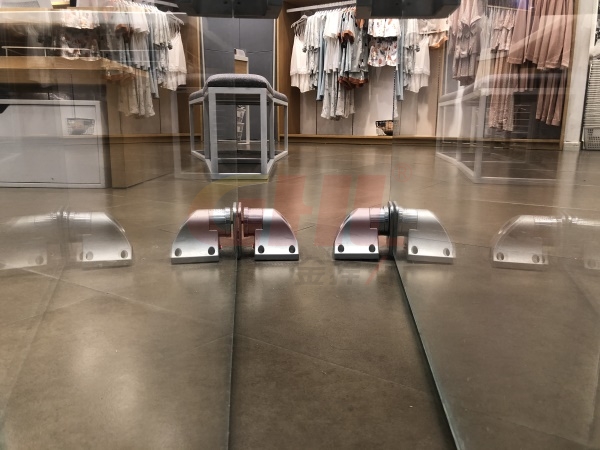 GHL-100型電磁門吸專用于玻璃門地裝固定