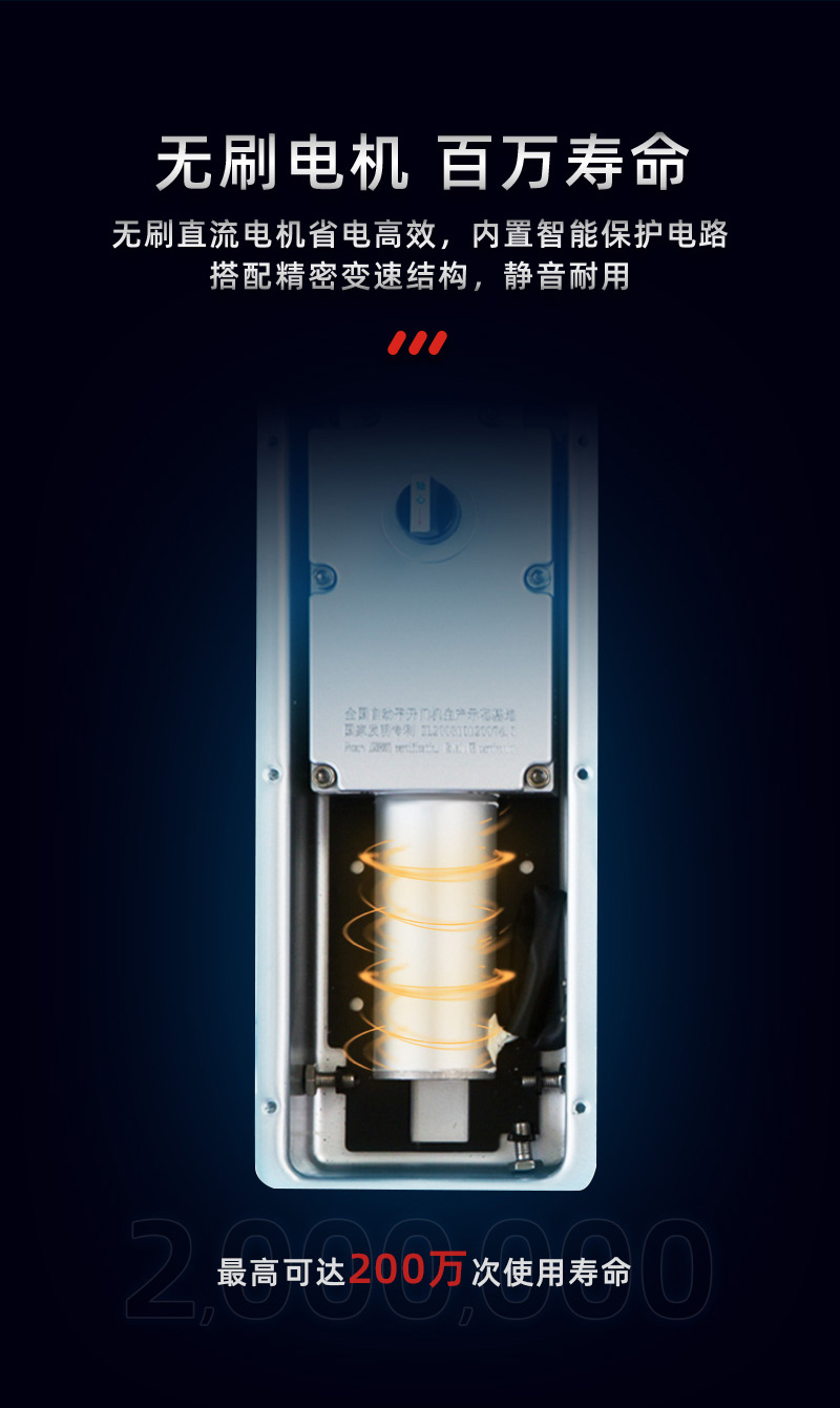 無刷電機，靜音高效